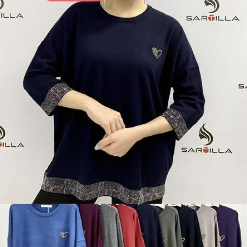 Свитер DGMD (58-62) 7169 mix (деми) DGMD 7169 mix