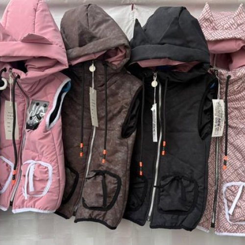 Жилетка Shon (22-30) S2621 pink (деми) Shon S2621 pink