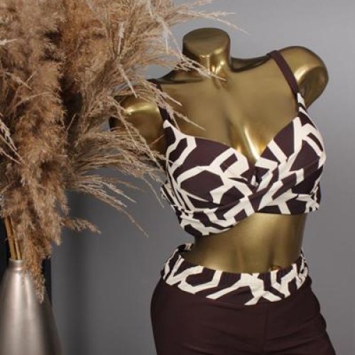 Купальник Sun&Sea (48-56) 26110 brown (лето) Sun&Sea 26110 brown