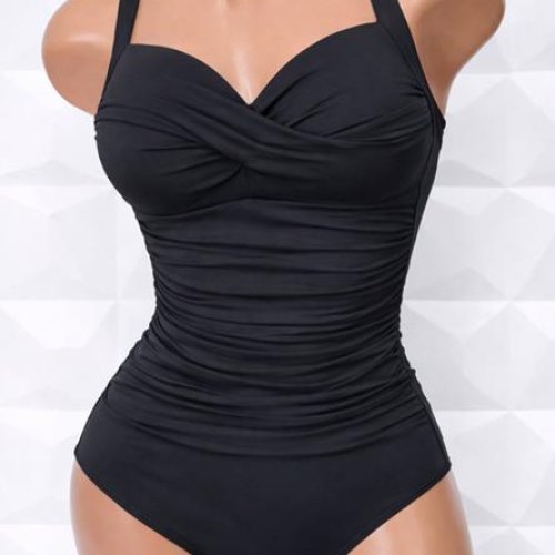 Купальник Sun&Sea (44-52) 004 black (лето) Sun&Sea 004 black