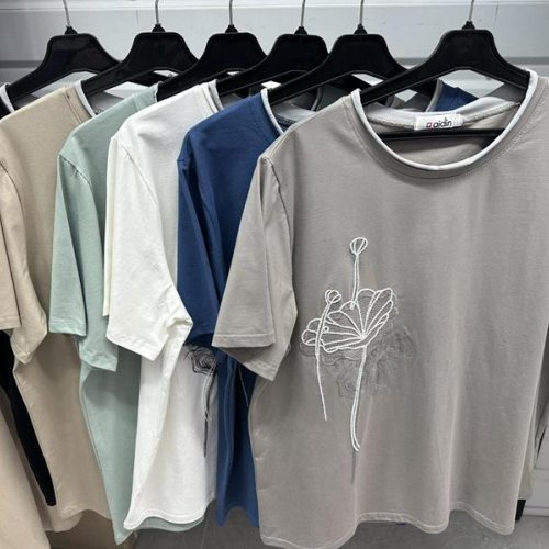 Футболка Aidin-шик шок (one size) 598 beige (лето) Aidin-шик шок 598 beige