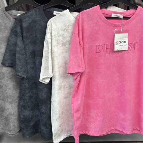 Футболка Aidin-шик шок (one size) 8882 pink (лето) Aidin-шик шок 8882 pink