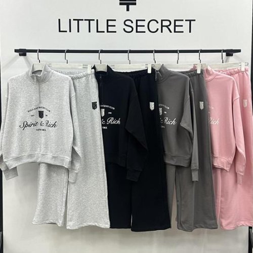 Костюм спорт Little Secret (S-L) 500426 d.grey (деми) Little Secret 500426 d.grey