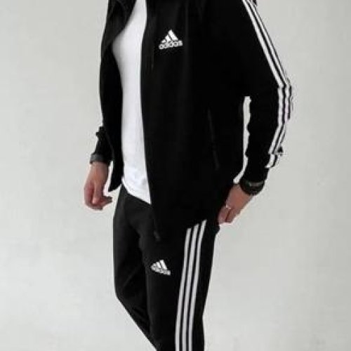 Костюм спорт Sport style (46-54) 01 black-old-17 (деми) Sport style 01 black-old-17