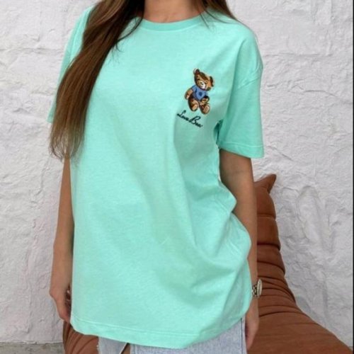 Футболка Lora (one size) LR1145 mint (лето) Lora LR1145 mint