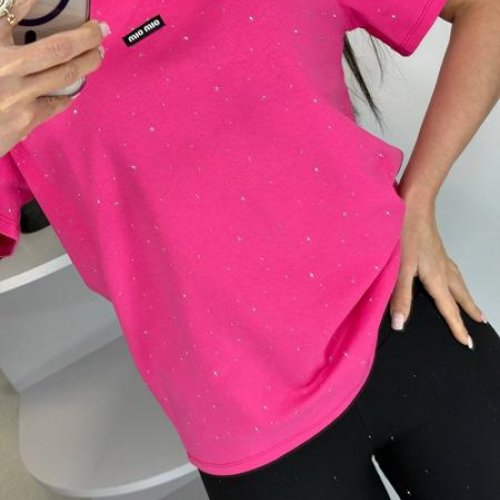 Футболка Lora (one size) LR1155 pink (лето) Lora LR1155 pink