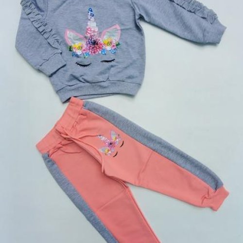 Костюм спорт Meloria (3-10) ML4302 grey (деми) Meloria ML4302 grey