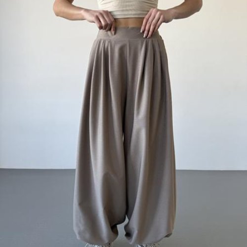 Штаны спорт Arina (42-48) 1710 beige (деми) Arina 1710 beige