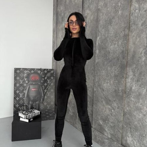 Комбинезон Arina (42-48) 1714 black (деми) Arina 1714 black