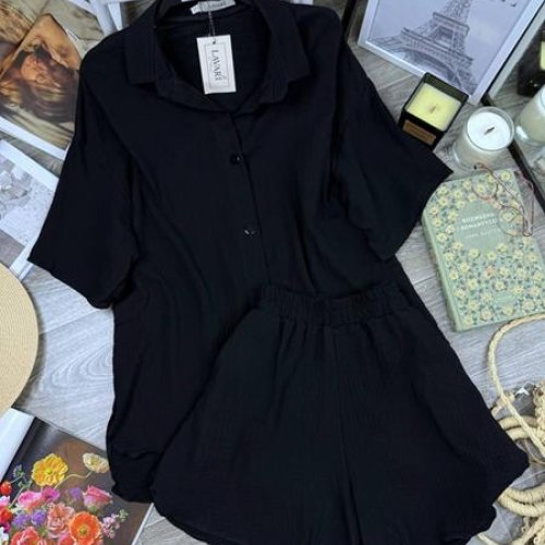 Костюм Arina (42-48) 2476 black (лето) Arina 2476 black