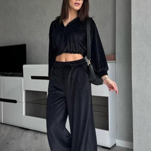 Костюм спорт Arina (42-48) 2498 black (деми) Arina 2498 black