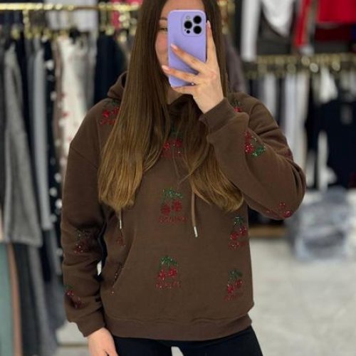 Батник Arina (XL-4XL) 2519 brown (деми) Arina 2519 brown