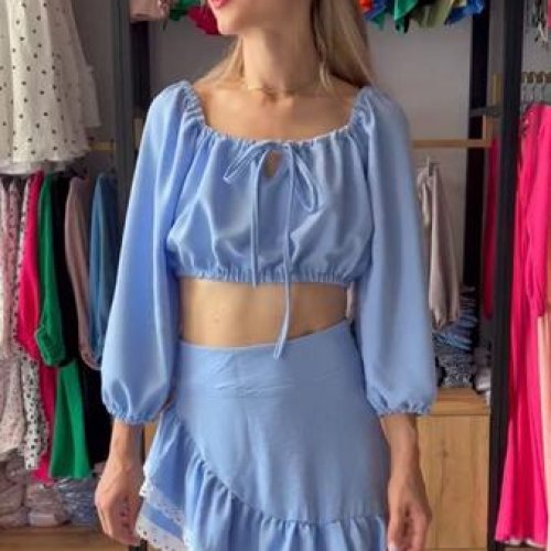 Костюм Arina (42-46) 3075 l.blue (лето) Arina 3075 l.blue