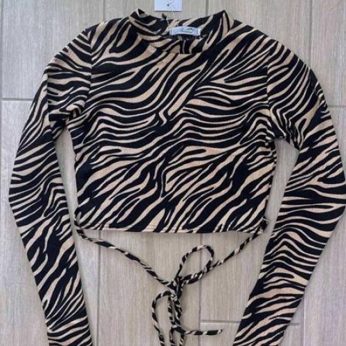 Топ Arina (42-48) 5119 beige-black (деми) Arina 5119 beige-black