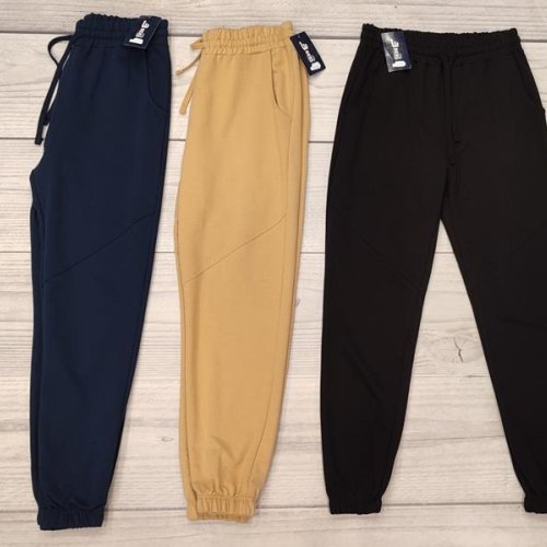 Штаны спорт Annet (48-56) YT5408 navy (деми) Annet YT5408 navy