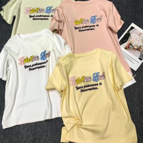 Футболка Prenses (M-L) 5903 beige (лето) Prenses 5903 beige