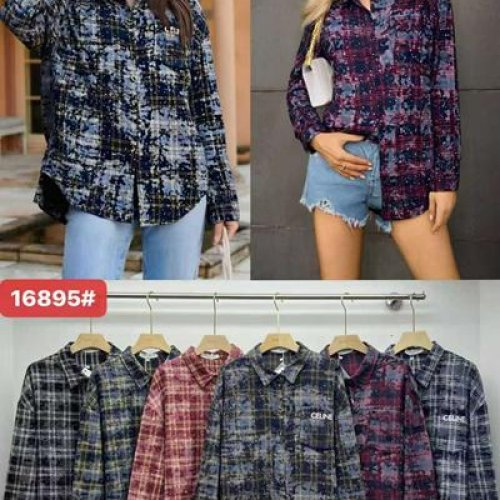 Рубашка Шаолинь (50-52) 16895 mix (деми) Шаолинь 16895 mix