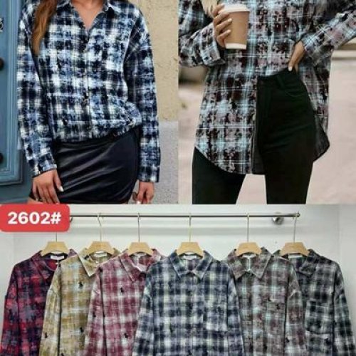 Рубашка Шаолинь (50-52) 2602 mix (деми) Шаолинь 2602 mix