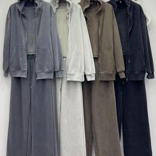 Костюм спорт Шаолинь (M-XL) 738 l.grey (деми) Шаолинь 738 l.grey