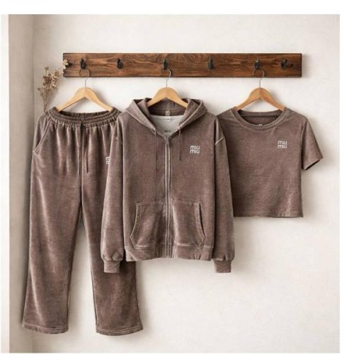 Костюм спорт Шаолинь (M-XL) 738-1 brown (деми) Шаолинь 738-1 brown