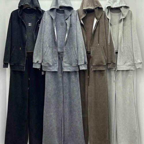 Костюм спорт Шаолинь (M-XL) 7381 l.grey (деми) Шаолинь 7381 l.grey