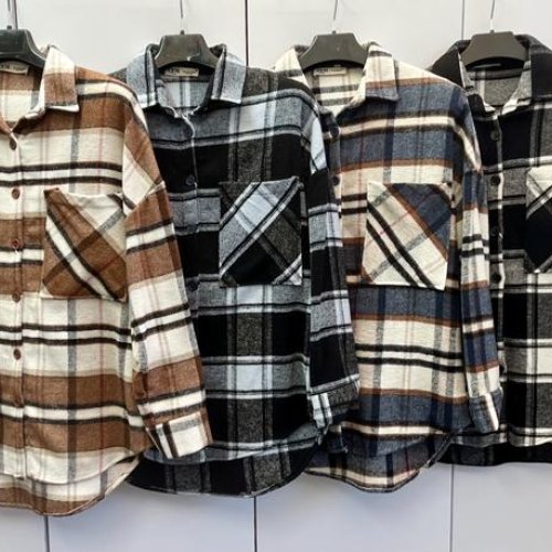 Рубашка X-Ray (S-L) XR705 brown (деми) X-Ray XR705 brown