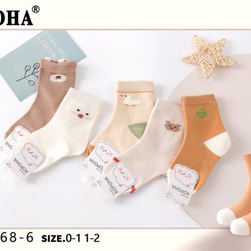 Носки Annet (1-2) KH468-6 (1-2) mix (деми) Annet KH468-6 (1-2) mix