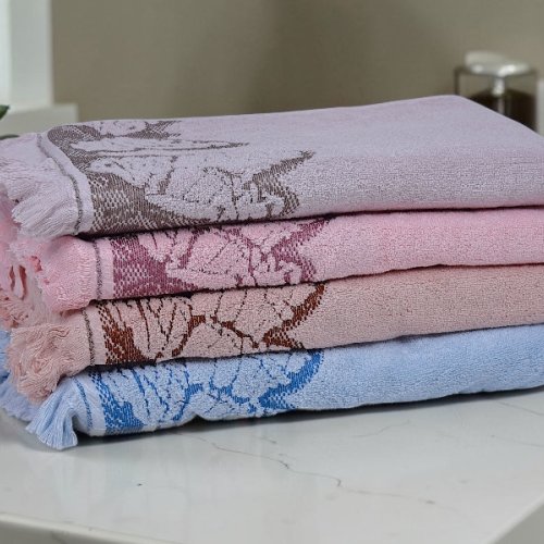 Полотенце Obuv OK2 (70*140) 8944-72 (12528) mix (деми) Obuv OK2 8944-72 (12528) mix