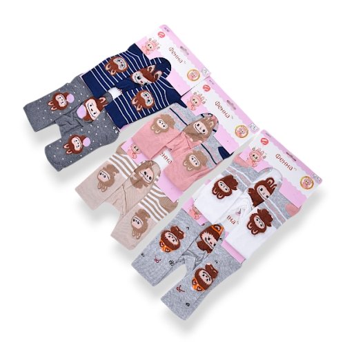 Колготы Jelzin (0-6) 9036 mix (0-6) (деми) Jelzin 9036 mix (0-6)