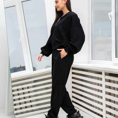 Костюм спорт AZNA (XS-L) ДП181 black (деми) AZNA ДП181 black