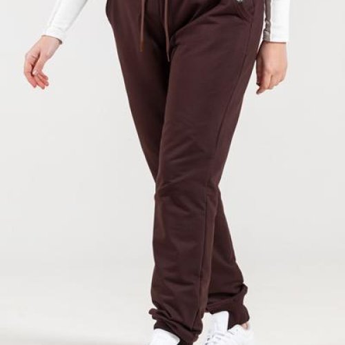 Штаны спорт AZNA (XL-4XL) Б08 chocolate (деми) AZNA Б08 chocolate