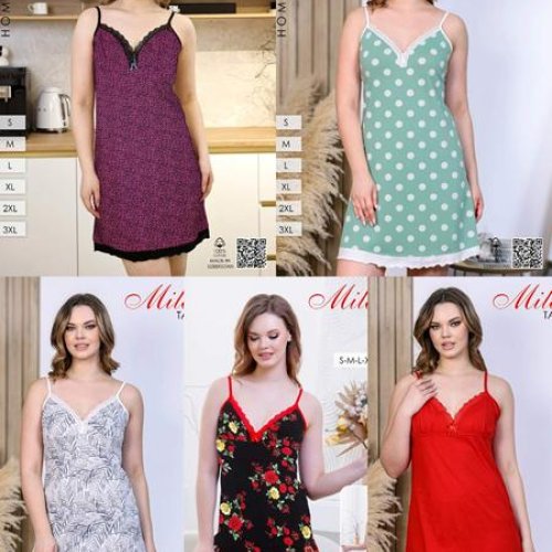 Ночнушка Samo (44-54) 01-232 pink (лето) Samo 01-232 pink