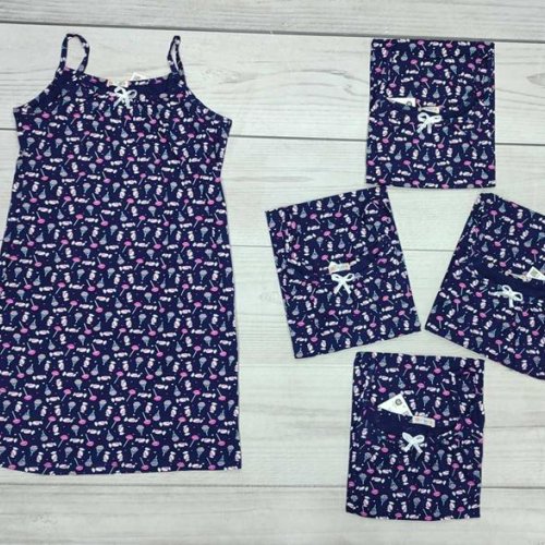 Ночнушка Samo (48-56) 1196RD navy (лето) Samo 1196RD navy