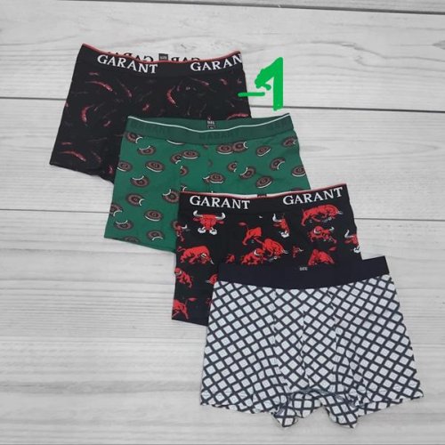 Трусы Samo (48-56) 310-1 black (лето) Samo 310-1 black