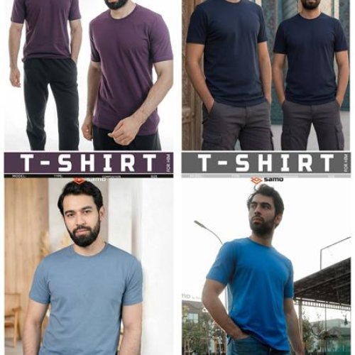 Футболка Samo (48-56) 5003-2 l.blue (лето) Samo 5003-2 l.blue