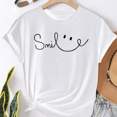 Футболка ALIA (M-3XL) AL5 white (лето) ALIA AL5 white