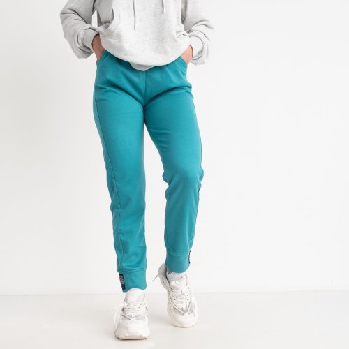 Штаны спорт АнЯ (S-2XL) 1811 l.blue (деми) АнЯ 1811 l.blue