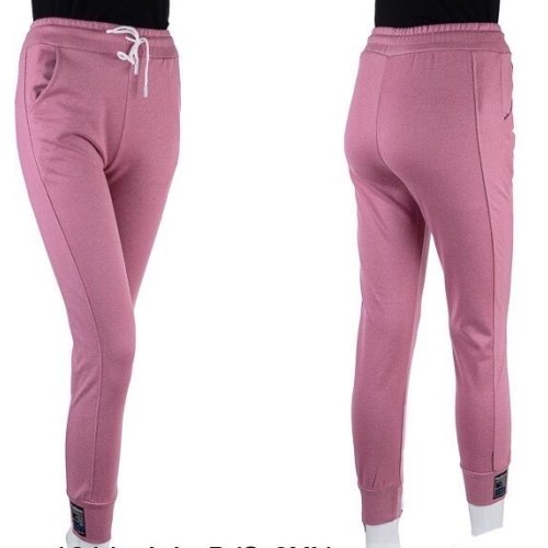 Штаны спорт АнЯ (S-2XL) 1811 pink (деми) АнЯ 1811 pink