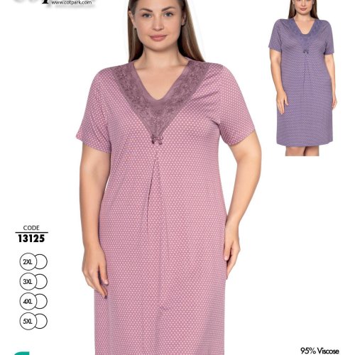 Ночнушка Disneyopt (2XL-5XL) DS497-13125 powder (лето) Disneyopt DS497-13125 powder