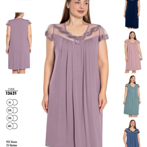 Ночнушка Disneyopt (XL-4XL) DS503-13621 mint (лето) Disneyopt DS503-13621 mint