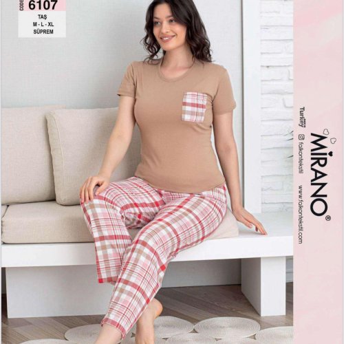 Пижама Disneyopt (M-XL) DS578-6107 beige (лето) Disneyopt DS578-6107 beige