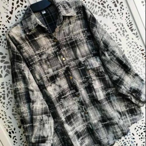 Рубашка Lora (one size) LR1252 black (деми) Lora LR1252 black