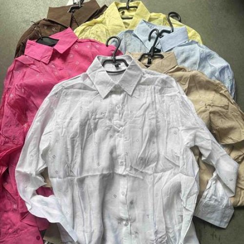 Рубашка Lora (44-48) LR1262 yellow (деми) Lora LR1262 yellow