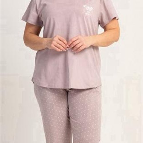 Пижама Trikotag (XL-4XL) 511046 powder (лето) Trikotag 511046 powder