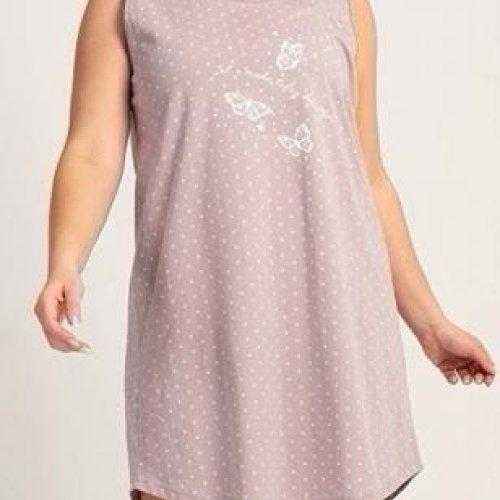 Ночнушка Trikotag (XL-4XL) 511051 powder (лето) Trikotag 511051 powder