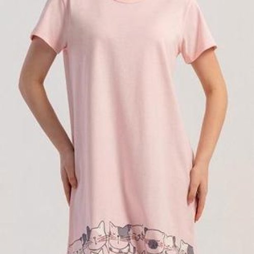 Ночнушка Trikotag (S-XL) 512074 pink (лето) Trikotag 512074 pink