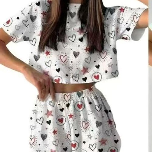 Пижама Trikotag (S-XL) T315 white (лето) Trikotag T315 white