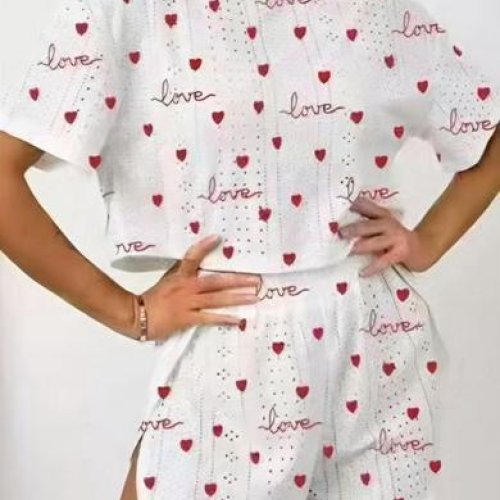 Пижама Trikotag (S-XL) T318 white (лето) Trikotag T318 white