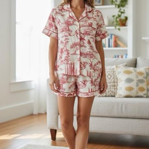 Пижама Trikotag (M-2XL) T350 red (лето) Trikotag T350 red