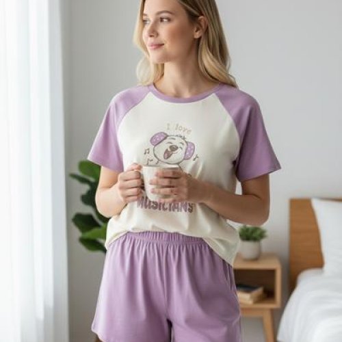 Пижама Trikotag (XL-2XL) T385 purple (лето) Trikotag T385 purple